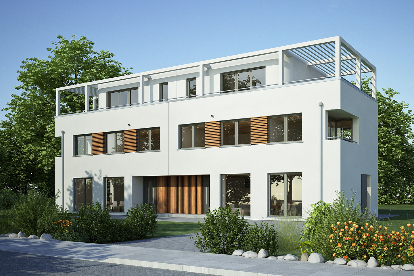 AdobeStock_77603921 Villa with pool